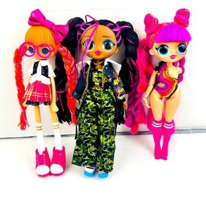 LOL Surprise OMG Remix HONEYLICIOUS, Roller chick Fashion Dolls and Lalaloopsy
